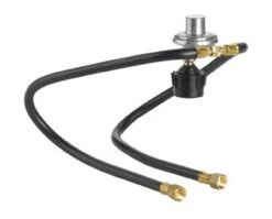 Grill Mark Rubber Gas Line Dual Hose And Regulator