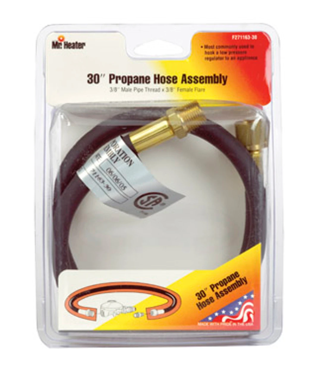 Mr. Heater Propane Hose Assembly F271163 3 Mr. Heater Propane Hose Assembly F271163
