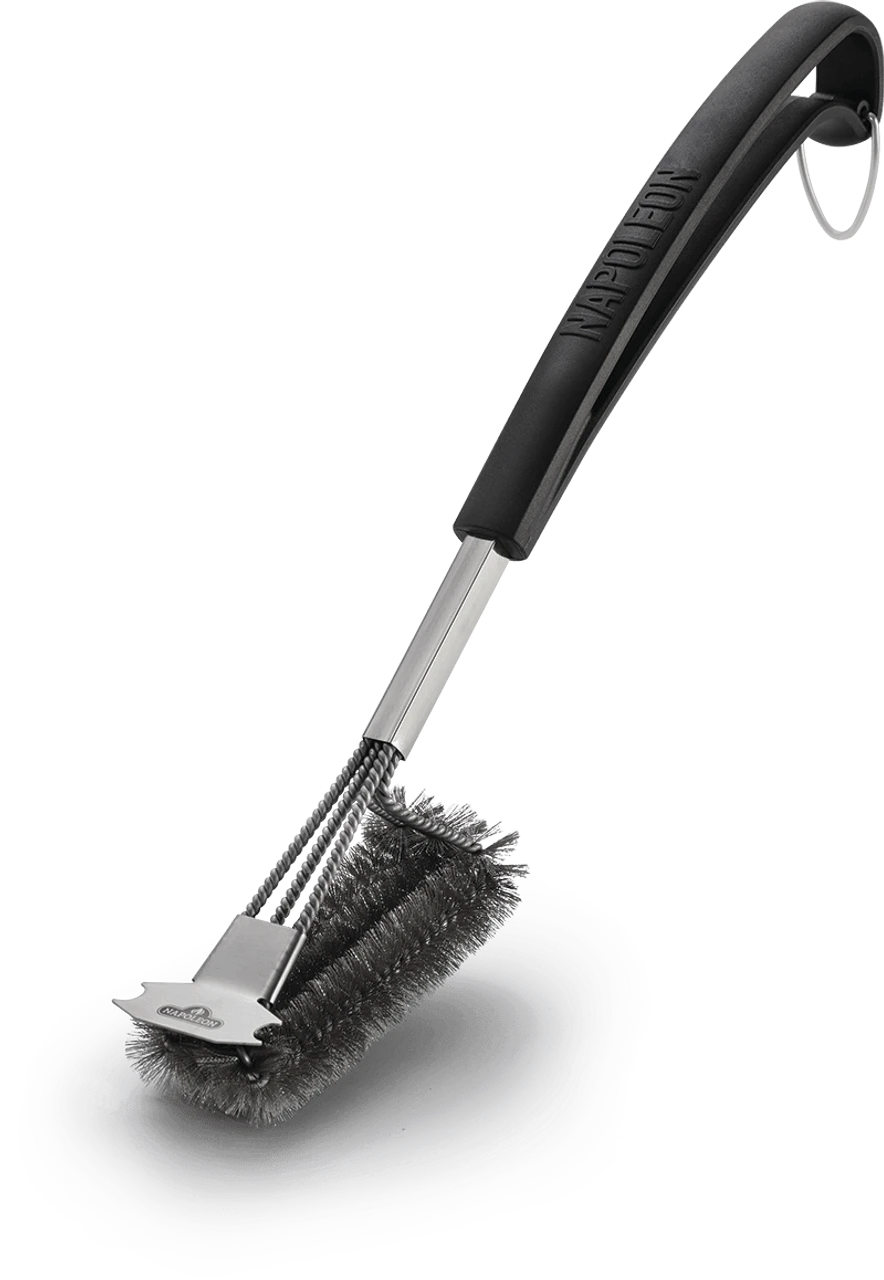 Napoleon 62063 - TRIPLE-ROW GRILL BRUSH With Stainless Steel Bristles 3 Napoleon 62063 - TRIPLE-ROW GRILL BRUSH With Stainless Steel Bristles