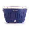 Grill Time 12.5 In. Tailgater GT Charcoal Grill Blue -Traeger Shop 8028669 A.eps High 07854.1636985999