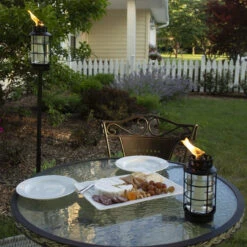 TIKI Metal 65 In. Lantern Outdoor Torch 1 Pk -Traeger Shop 8050817 A V6.eps High 15656.1644853340