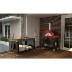 Alfa Ovens Brio Outdoor Pizza Oven Antique Red FXBRIO-GROA-U -Traeger Shop 8068700 A V6.eps High 57227.1649300748