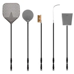 Alfa Ovens Stainless Steel 48" Pizza Peel Set 5 Pc AC-5PSET48BK