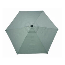 Living Accents Shore Acres 9 Ft. Tiltable Beige Patio Umbrella