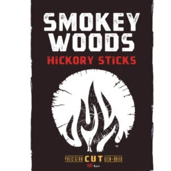 Smokey Woods All Natural Hickory Cooking Logs 1 Cu Ft
