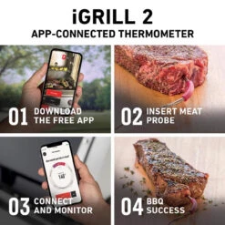 Weber 7203 IGrill 2 Digital Bluetooth Enabled Grill/Meat Thermometer -Traeger Shop 8531519 A V7.eps High 78715.1648676248