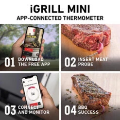 Weber 7202 IGrill Mini Digital Bluetooth Enabled Grill/Meat Thermometer -Traeger Shop 8531683 A V7.eps High 00840.1648676538