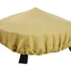 Classic Accessories 44 In. W Sand Polyester Fire Pit Cover -Traeger Shop pit cover 04012.1638850034