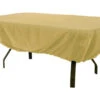Classic Accessories 44" X 72" Brown Polyester Table Cover -Traeger Shop table1 10608.1638850039