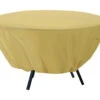 Classic Accessories 50 Inch Brown Polyester Table Cover