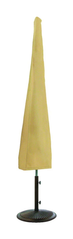 Classic Accessories Brown Polyester Umbrella Cover